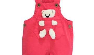 Σαλοπέτα Κοραλί Αρκουδάκι Bebe - Νο 6-12 μηνών