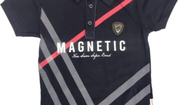 Μπλουζάκι Polo Magnetic Μπλε Junior - Νο 7-11 ετών