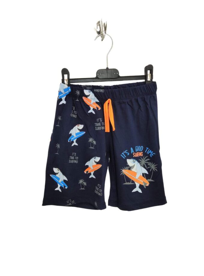 Βερμούδα Καρχαριάκι Μπλε Junior - Νο 3-8 ετών