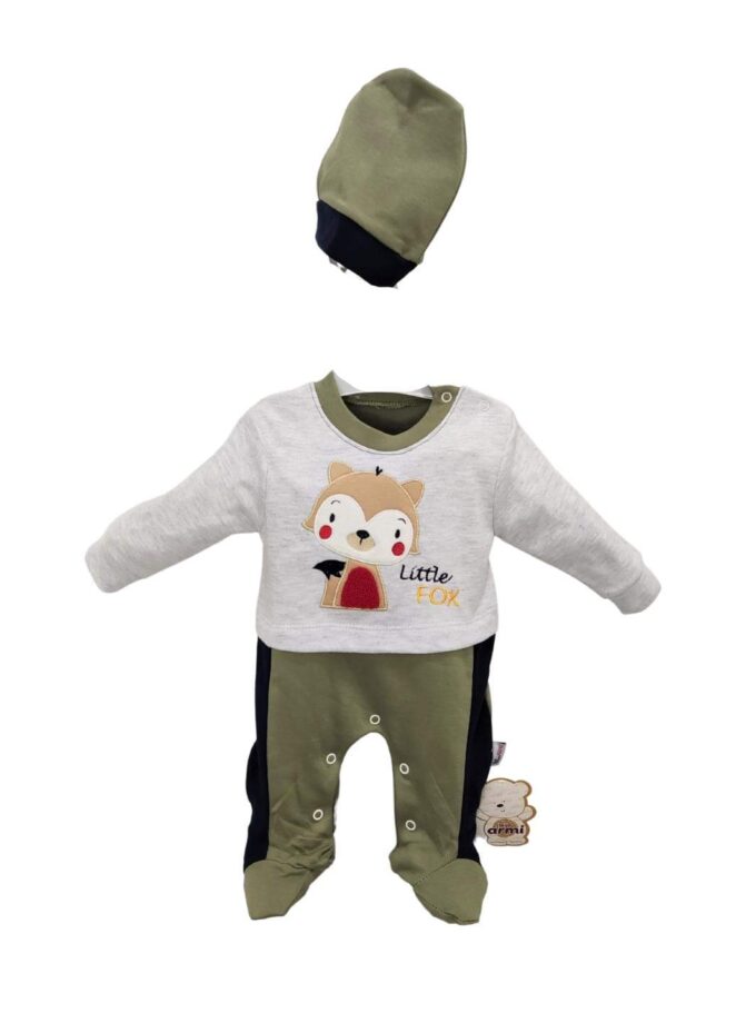 Φορμάκι Αλεπουδάκι Γκρι-Χακί Bebe