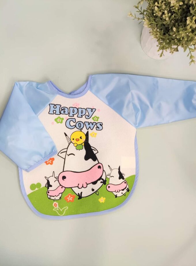 Σαλιάρα με Μανικάκια Αγελάδα