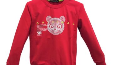 Μπλούζα Bear 3D Κόκκινο Junior - Νο 5-9 ετών