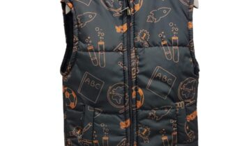 Αμάνικο "Επιστήμη" Γκρι Junior - Νο 7-9 ετών