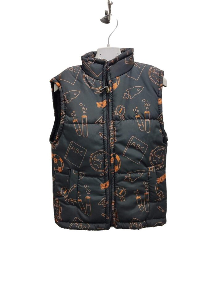 Αμάνικο "Επιστήμη" Γκρι Junior - Νο 7-9 ετών