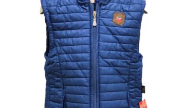 Αμάνικο Μπλε με Κουκούλα Mini - Νο 4-6 ετών