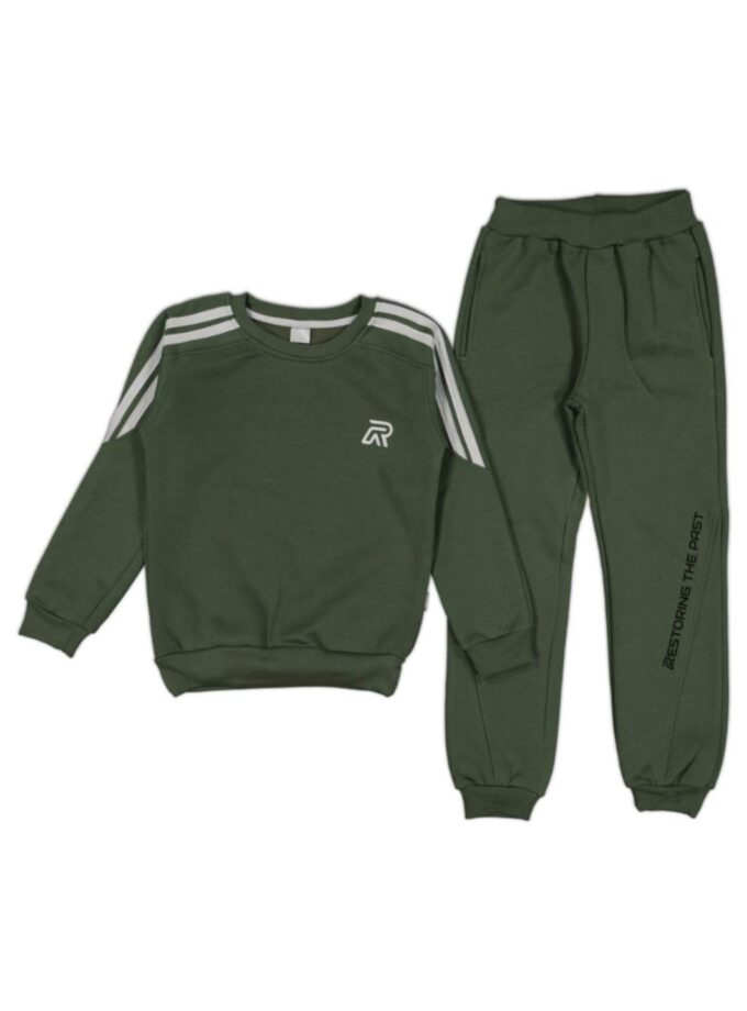 Φόρμα Φούτερ Πράσινη Athletic Junior - Νο 6-10 ετών