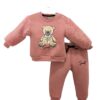 Σύνολο Sweet Bear Σομόν Bebe - Νο 9μ - 3 ετών
