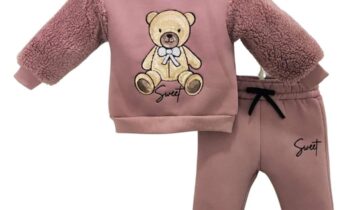 Σύνολο Sweet Bear Φρεζ Bebe - Νο 9μ - 3 ετών