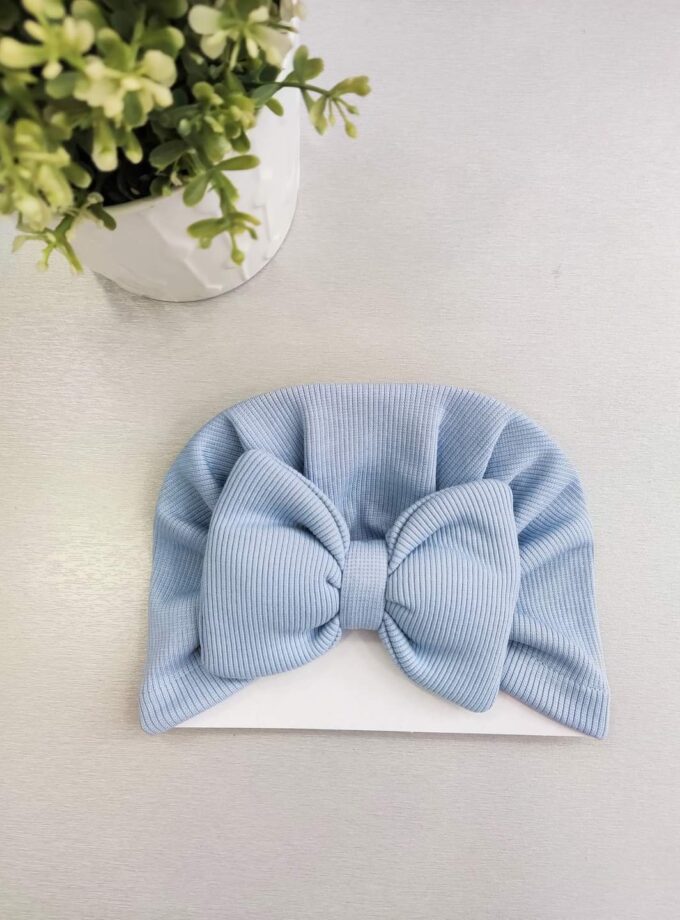 Τουρμπάνι Ριπ με Φιογκο Γαλάζιο Bebe