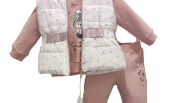 Σύνολο με Αμάνικο Φλοραλ Αφράτο Mini - Νο 2-5 ετών