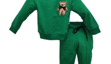 Σύνολο Αρκουδάκι Total Πράσινο Mini - Νο 2-5 ετών