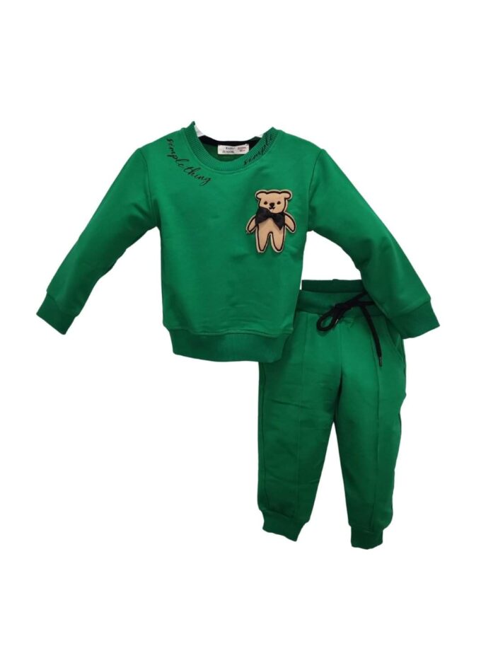 Σύνολο Αρκουδάκι Total Πράσινο Mini - Νο 2-5 ετών