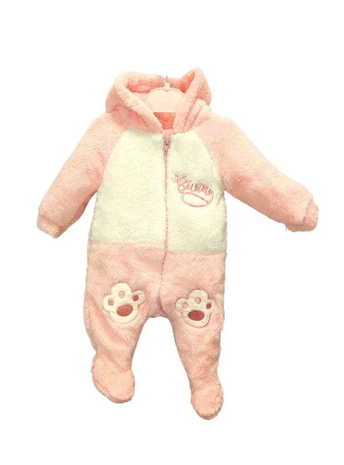 Φορμάκι Εξόδου Κουνελάκι Σομόν Bebe - Νο 3-9 μηνών