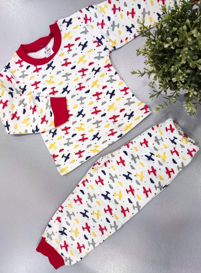 Μπιτζάμα Αεροπλανάκια Mini - Νο 2, 3 ετών