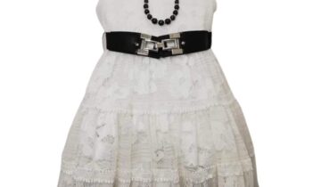 Φόρεμα Λευκή Δανδέλα Junior - Νο 6-10 ετών