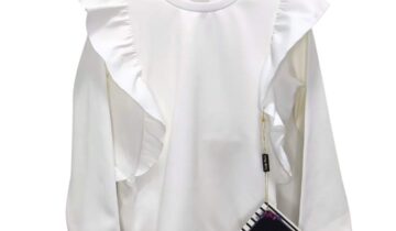 Μπλούζα Ριπ Βολάν Άσπρη Junior - Νο 6-8 ετών