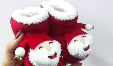 Μποτάκι Αγκαλιάς Santa - No 0-15 μηνών