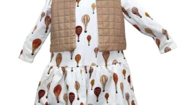 Φόρεμα με Αμάνικο Αερόστατα Mini - Νο 2-5 ετών