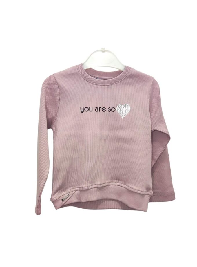 Μπλούζα Loved Σάπιο Μήλο Mini - Νο 3-7 ετών