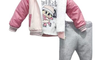 Σύνολο Τριπλό με Πατινάζ Bebe - Νο 6-18 μηνών