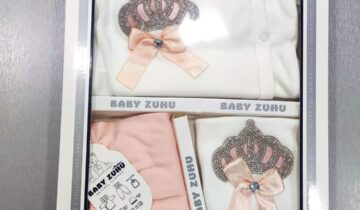 Σετ 5 τεμαχίων Princess Σομόν Newborn