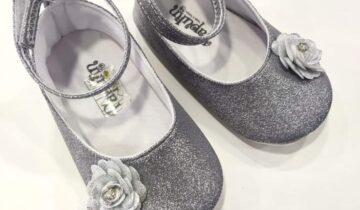 Μπαλαρίνα Αγκαλιάς Γκρι Ασημί Bebe