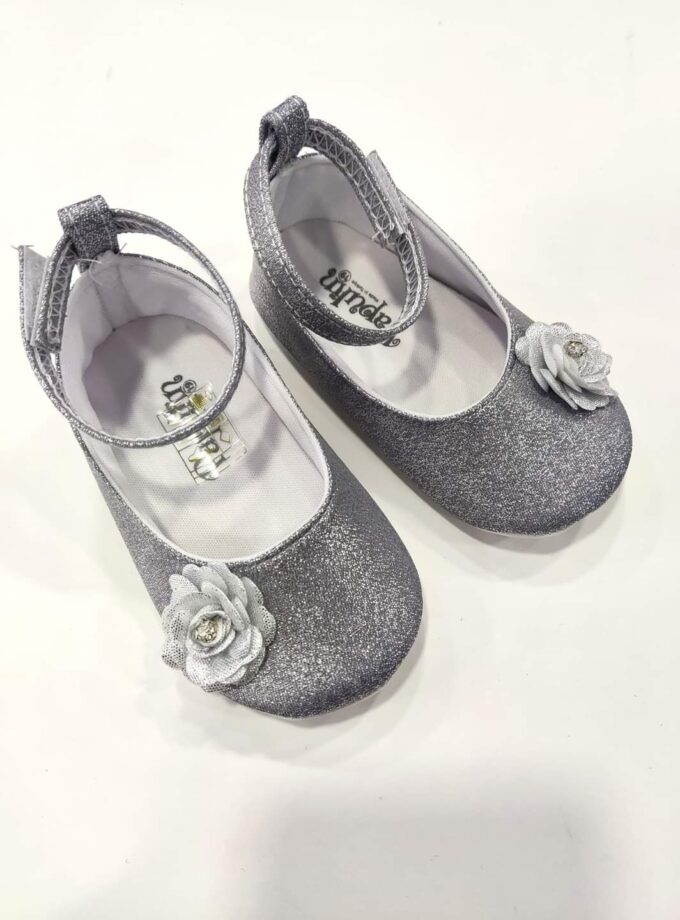 Μπαλαρίνα Αγκαλιάς Γκρι Ασημί Bebe