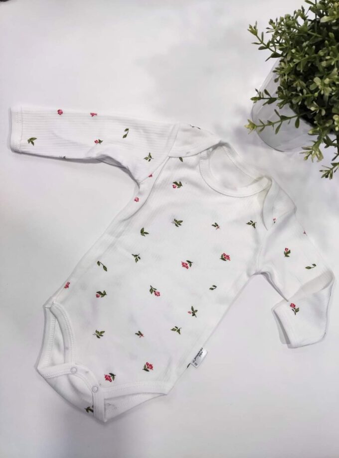 Εσώρουχο Φλοράλ Άσπρο Bebe