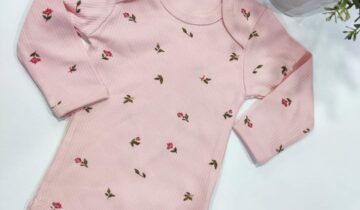 Εσώρουχο Φλοράλ Σομόν Mini - Νο 1-3 ετών