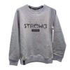 Μπλούζα Φούτερ Stay Strong Γκρι - No 10-16 ετών