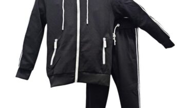 Φόρμα Μαύρη Athletic Junior - Νο 4-12 ετών