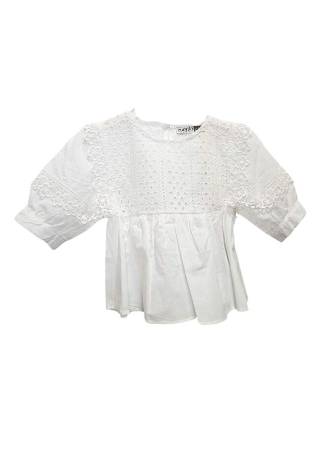 Πουκαμίσα Λευκή Κηπούρ Mini - Νο 2-6 ετών