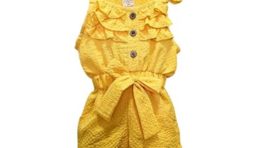 Φόρμα Ολόσωμη Γκοφρέ Κίτρινη Bebe - Νο 3-18 μηνών