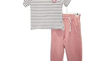 Φόρμα Stripes Άσπρο Junior - Νο 6-10 ετών