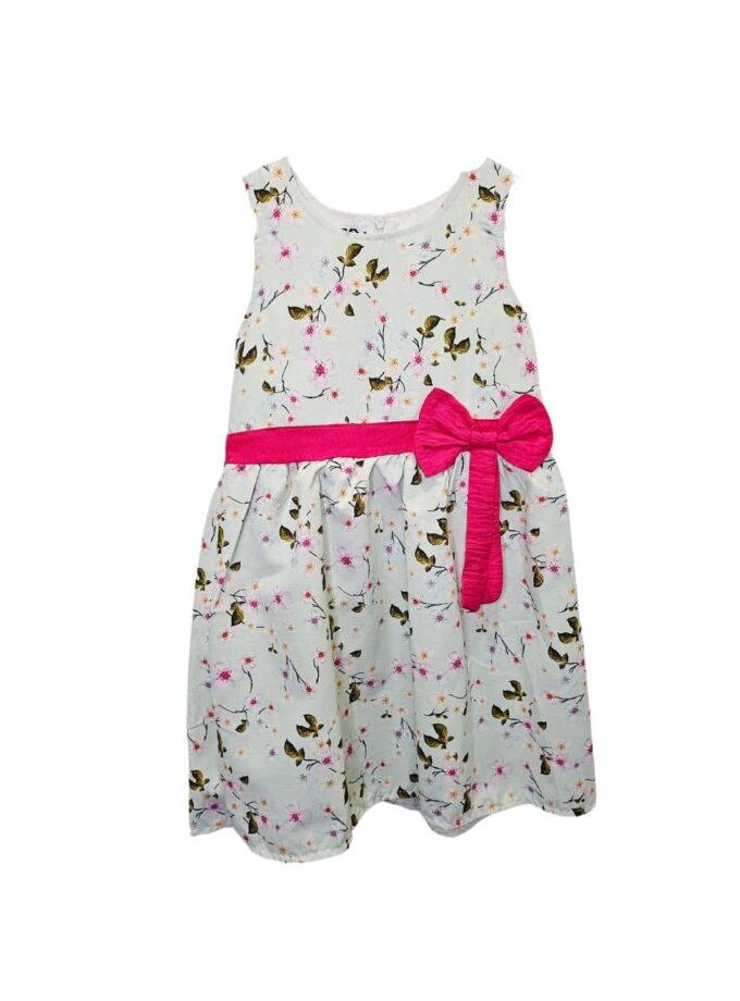 Φόρεμα Μέντα Φλοράλ Mini - Νο 2-6 ετών