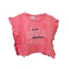 Μπλούζα Crop Butterflies Φουξ- Νο 3-7 ετών