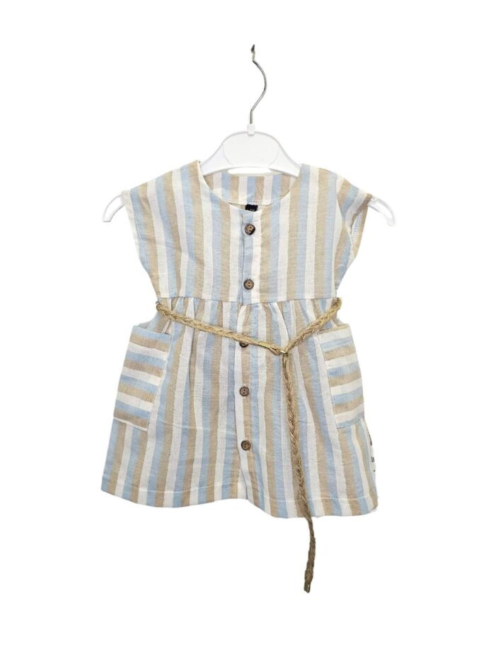 Φόρεμα Ριγέ Bebe - Νο 6-24 μηνών