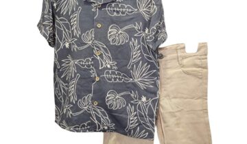 Σύνολο Tropical Γκρι Junior - Νο 6-10 ετών