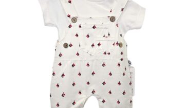 Σαλοπέτα με Καραβάκια Άσπρη Bebe