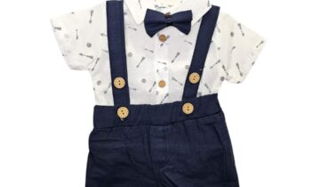 Σαλοπέτα Arrows Μπλε Bebe - Νο 6-12 μηνών