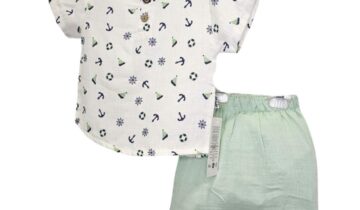 Σύνολο Άγκυρες Μέντα Bebe - Νο 9-18 μηνών