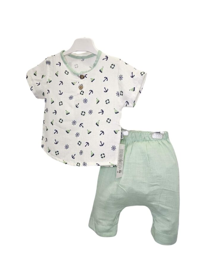 Σύνολο Άγκυρες Μέντα Bebe - Νο 9-18 μηνών