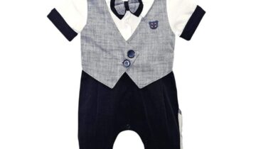 Φορμάκι "Κοστούμι" Μπλε Bebe - Νο 3-18 μηνών