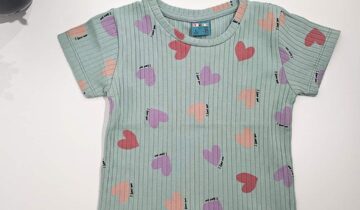 Μπλούζα Βεραμάν Καρδούλες - Νο 3-7 ετών