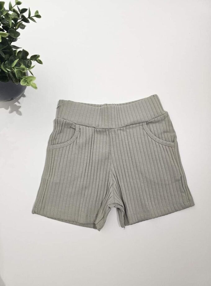 Σορτσάκι Χακί Ριπ - Νο 5-8 ετών