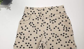 Σορτσάκι Μπεζ Floral - Νο 5-8 ετών