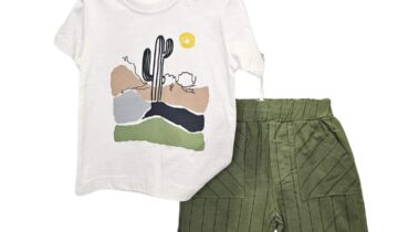 Σύνολο Cactus Λαδί Mini - No 2-5 ετών