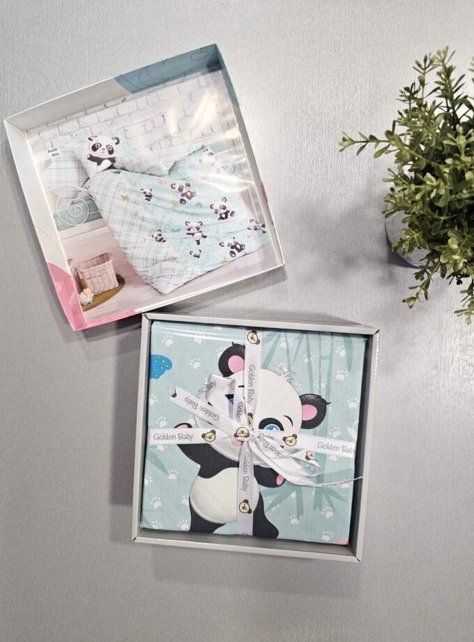 Σετ Σεντονάκια Κρεβατιού Panda