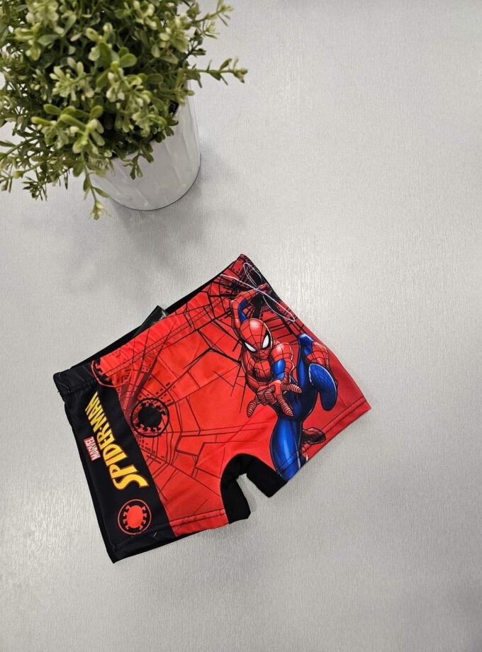Μαγιό Spiderman Μαύρο Mini - Νο 3-8 ετών