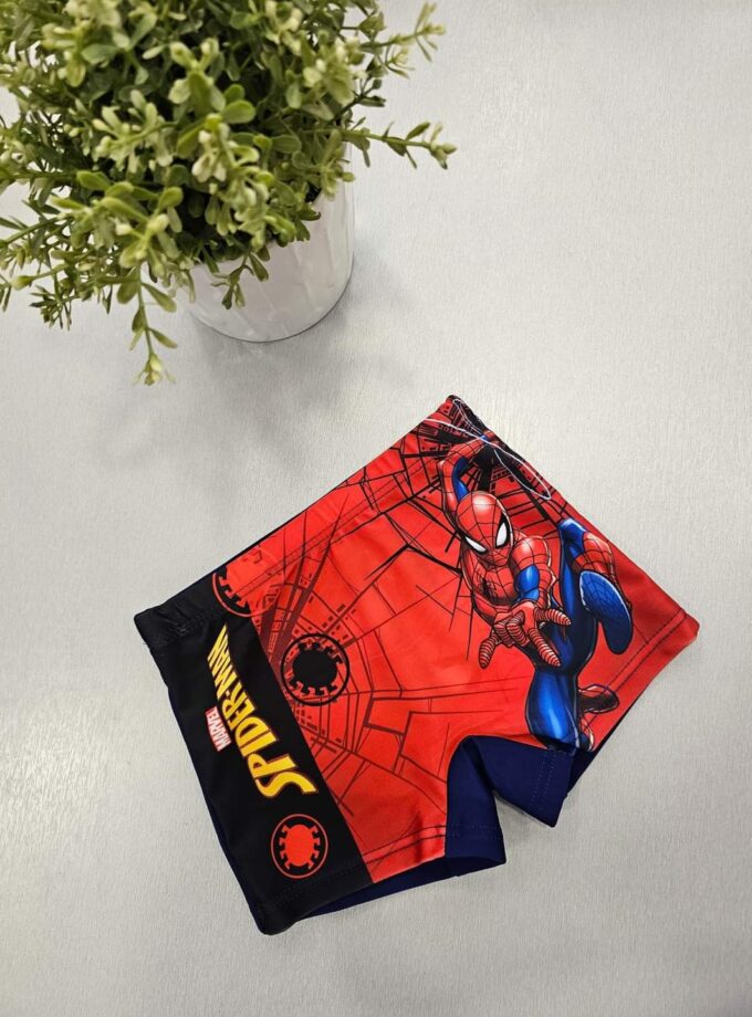 Μαγιό Spiderman Μπλε Mini - Νο 3-8 ετών